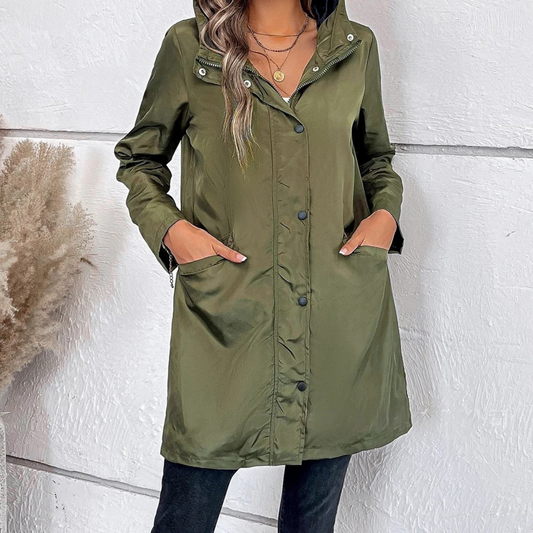 Delfina - Windjack Met Capuchon