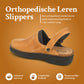 Claude | Orthopedische Antislip Lederen Pantoffels voor Heren