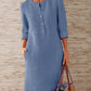 Florencia - Navyblauw Elegant Jurk