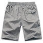 Comfort-Fit Zip Pocket Plus Size Shorts voor Heren - 100% Katoen