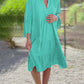 Boho-Chic Geometrische 3/4 Mouw Jurk