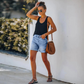 Veertje - Denim Dames Shorts