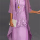 Hinke - Tweedelige Chiffon Jurk
