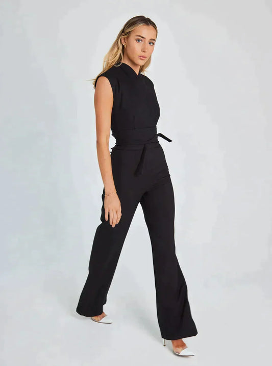 Quirina - Chique Wide-Leg Jumpsuit