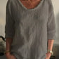 Casual linnen top - comfortabel en stijlvol