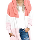 CozyChic Capuchon-Cardigan: Luxueuze, Wijde Damesjas met Zakken