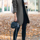 Chique Rosamary Cardigan met Opstaande Kraag