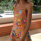 Ivanka-Marie - Oranje Mini-Jurk