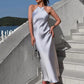 Clarinde - Halter Maxi Jurk