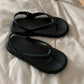 Witte Flip Flops met Enkelband - Bella