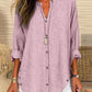 De charme van nonchalance: losjes gesneden gestreepte blouse