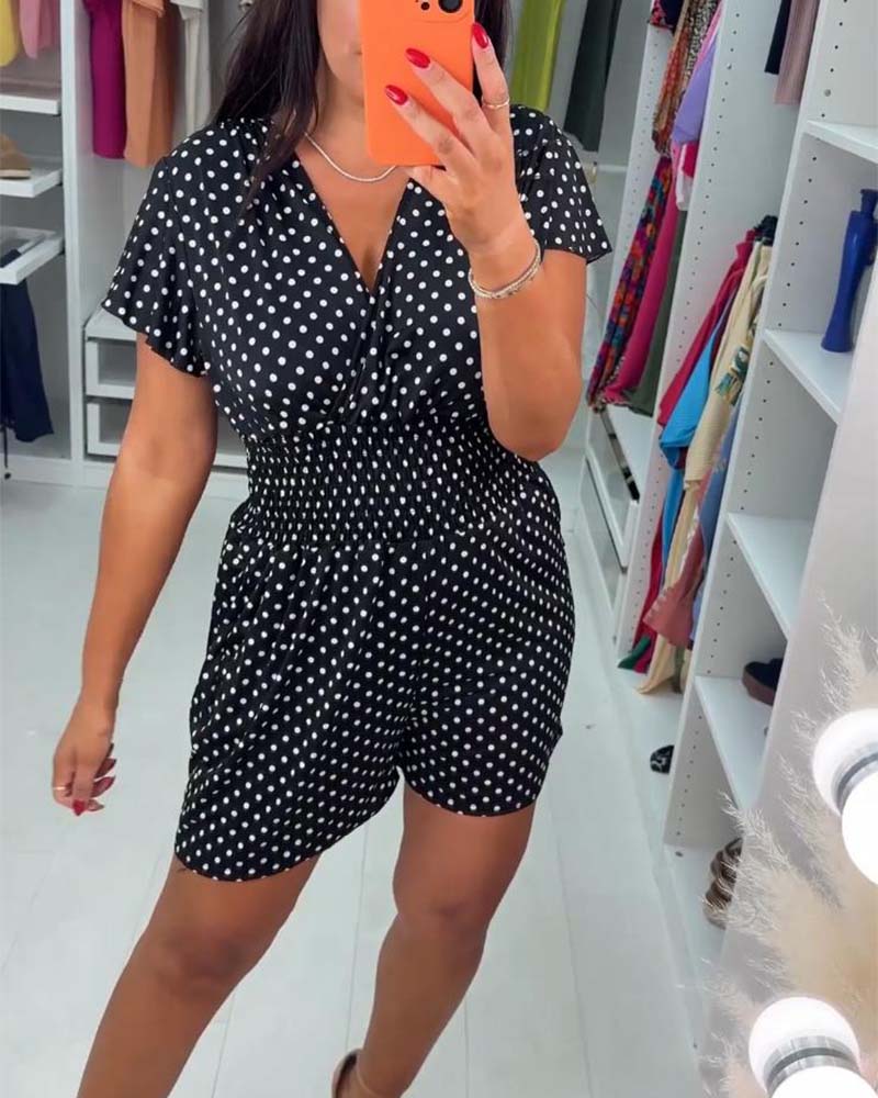 Elja - Polka Dot Jumpsuit