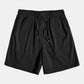 Zomerse Polyester Set: Levendige Strepen Shirt & Trendy Shorts