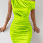 Abrikooskleurige Bodycon-Jurk - Janna