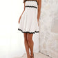 Witte Mini Jurk - Anna