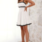 Witte Mini Jurk - Anna