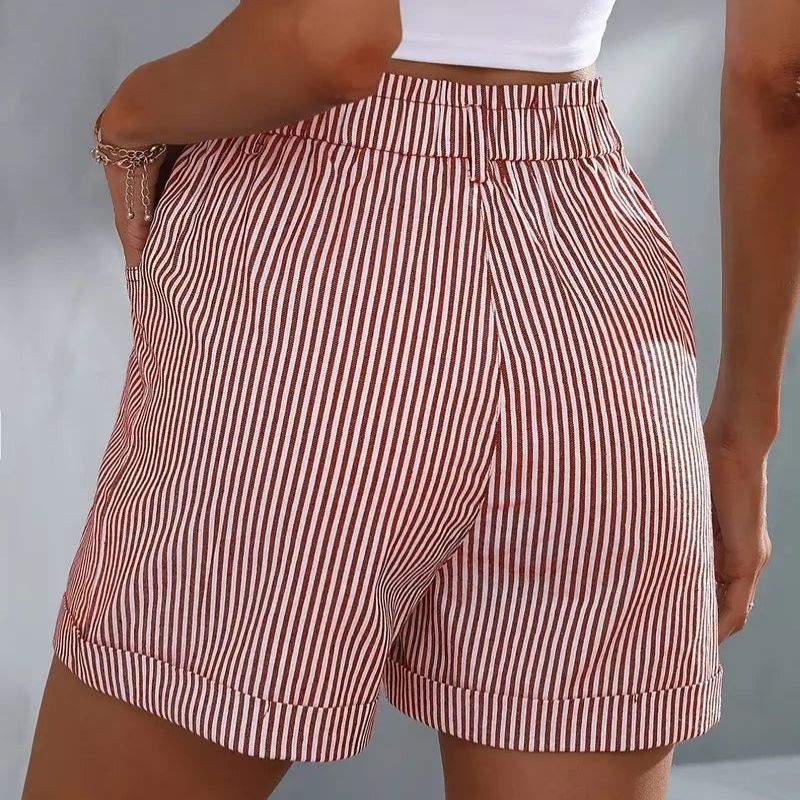 Hanneke - Gestreepte Zomer Shorts