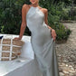 Clarinde - Halter Maxi Jurk