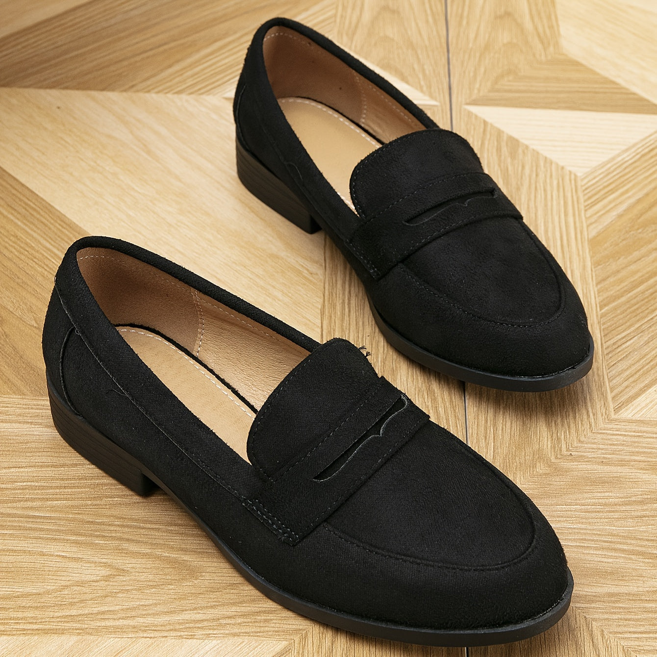 Yfke - Suède Slip-On Loafers