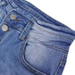 Zoey - Lichtblauwe Denim Broek met Hoge Taille voor een Verleidelijke Look