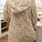 Gezellige Chic: Oversized Luipaard Flanel Hoodie