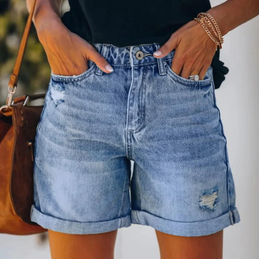 Veertje - Denim Dames Shorts