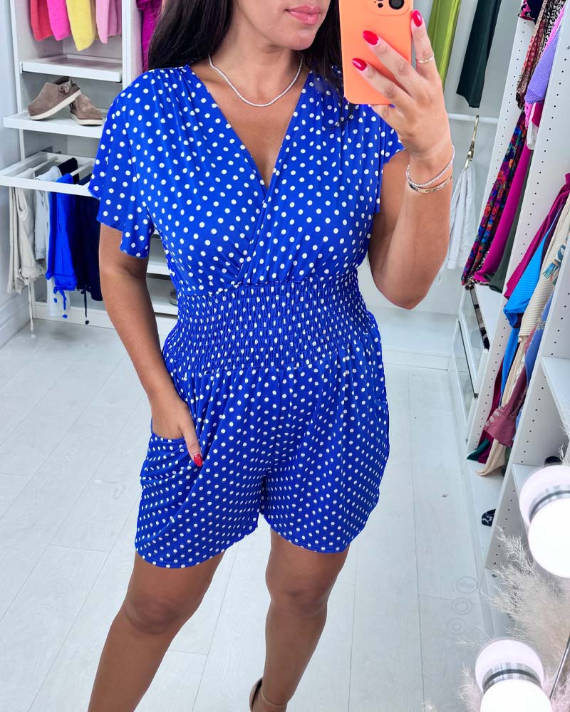 Elja - Polka Dot Jumpsuit