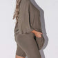 Bruine Top en Shorts Set voor Dames - Zoë