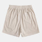 Zomerse Polyester Set: Levendige Strepen Shirt & Trendy Shorts