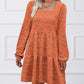 Nanda - Oranje Mini Jurk