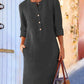 Florencia - Navyblauw Elegant Jurk