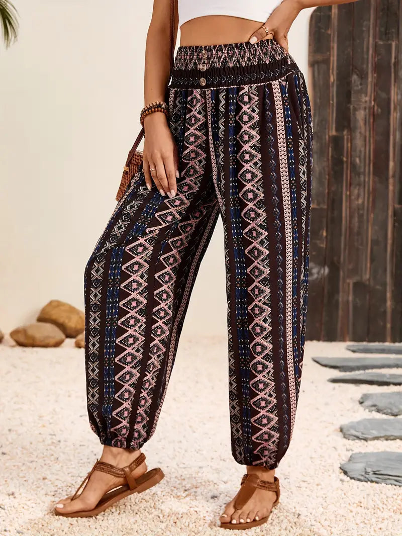 Iriska - Boho Stijlvolle Broek