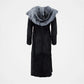 Luxe Toskana Capuchon Schapenvacht Jas: Elegantie Ontmoet Comfort