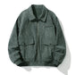 Chique Essentials: Strakke Rits Corduroy Jas
