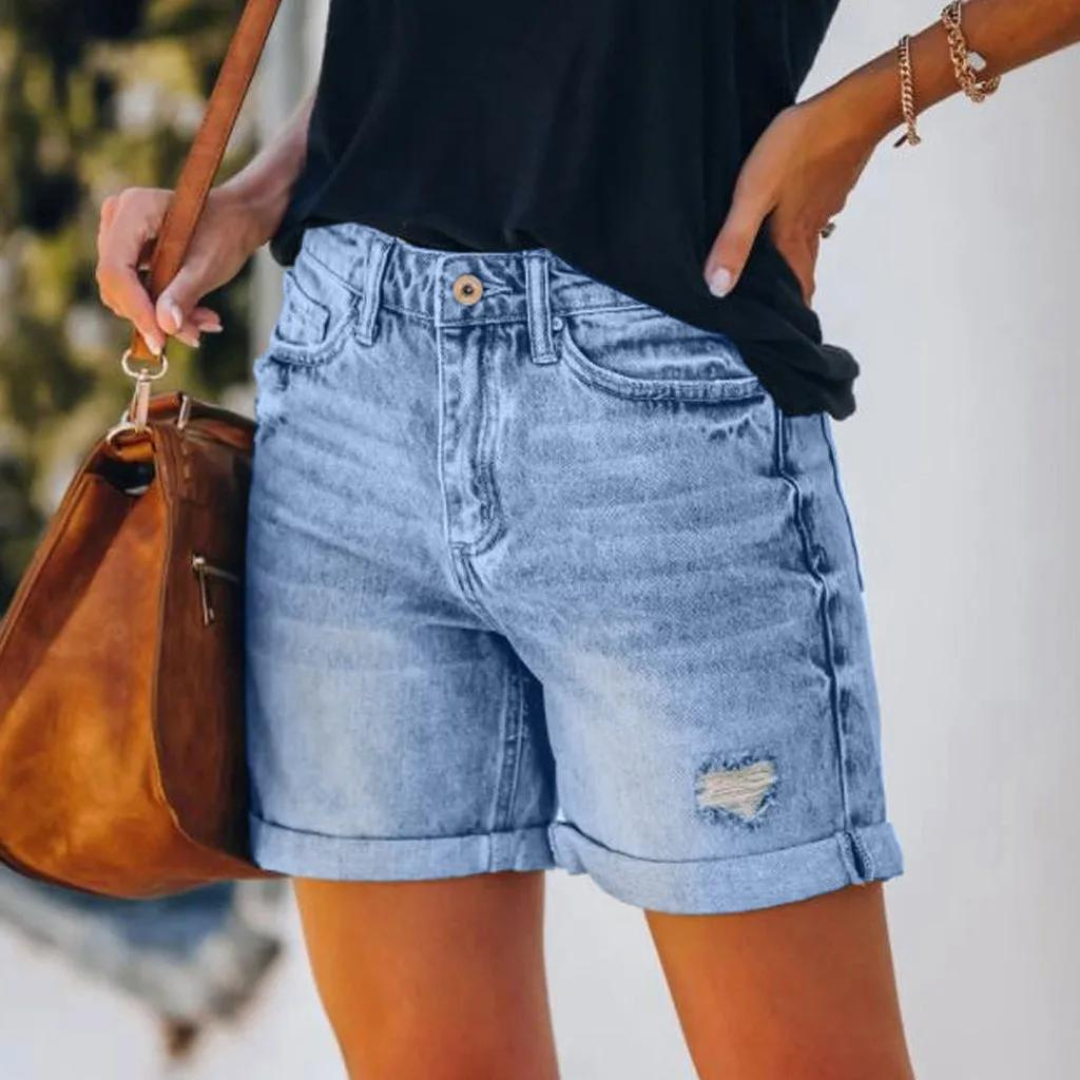 Veertje - Denim Dames Shorts