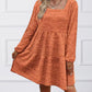 Nanda - Oranje Mini Jurk