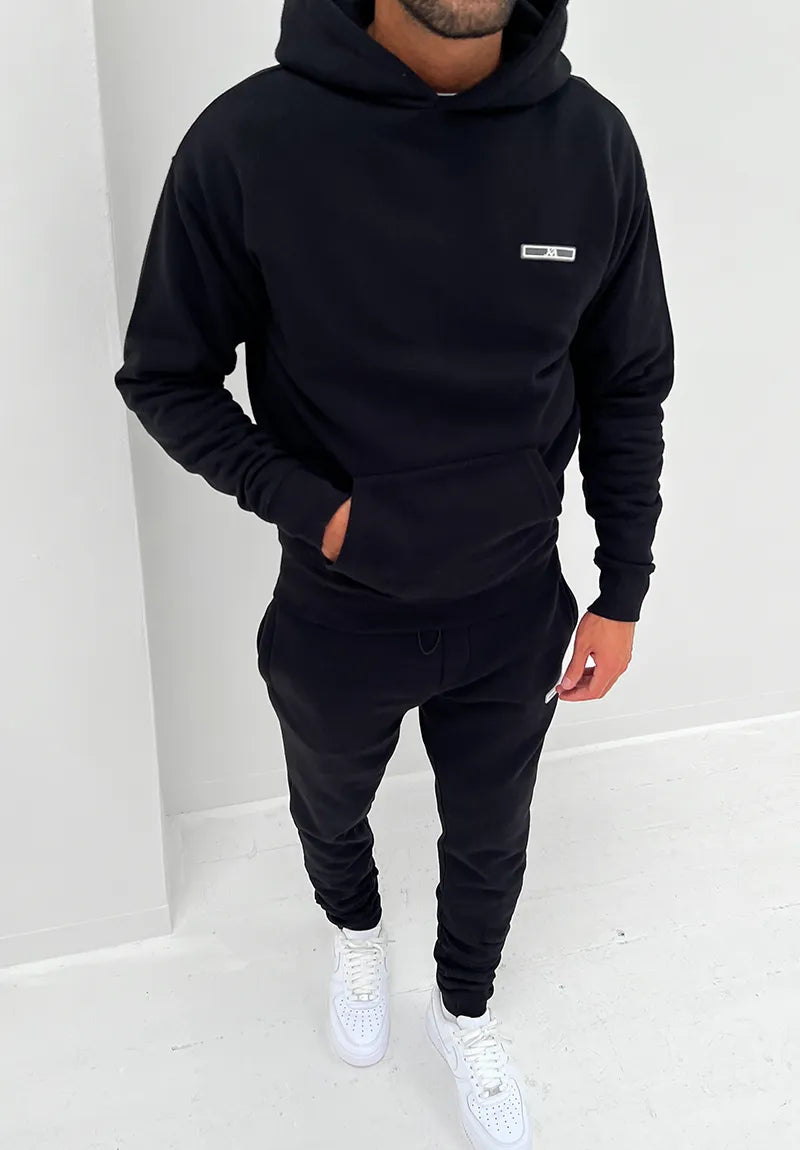 Elegante Comfort: Day to Day Slim Fit Trainingspak – Premium Katoenen Elegantie