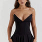 Senna - Strapless Lange Jurk