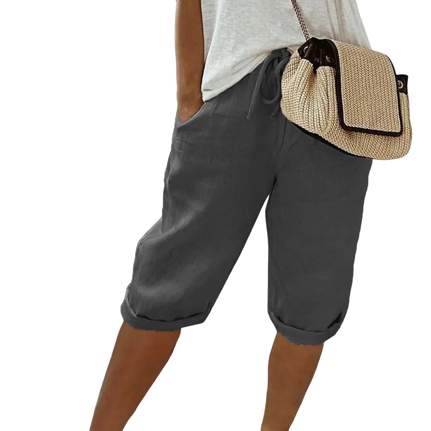 Digna - Korte Comfortabele Zomerbroek