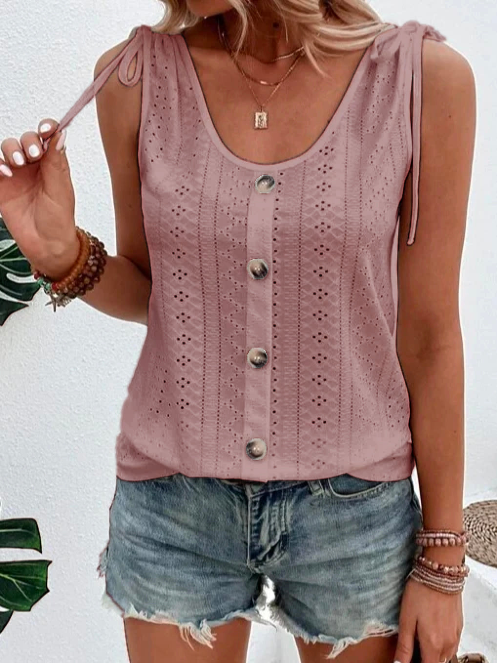 Beige Tanktop - Anna