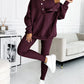 Elegante Eenvoud: 3-Delig Sweatshirt Pak voor Tijdloos Comfort
