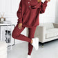 Elegante Eenvoud: 3-Delig Sweatshirt Pak voor Tijdloos Comfort