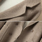 Elegantie Herdefinieerd: Herringbone Halflange Wollen Jas