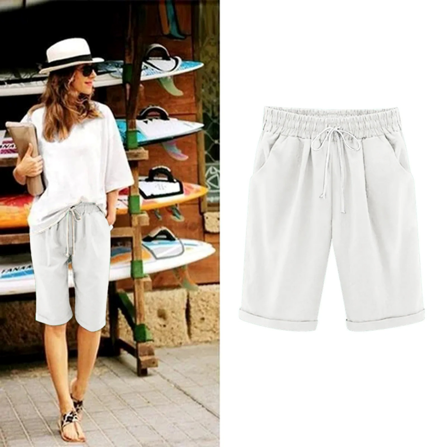 Ylonka - Comfortabele Korte Broek
