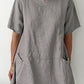 Chique Dameskatoenen Shirt - Eenvoudige Elegantie