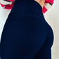 Zara - Zwarte Afslankende Liftbroek met Rits