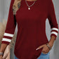 Zwart Casual Crew Neck T-Shirt - Emma