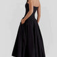 Senna - Strapless Lange Jurk