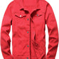 Stoere Slim-Fit Heren Spijkerjas met Scheuren
