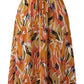Lyanne -Oranje Elegante Zomerjurk